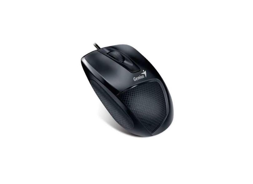 Mouse Genius DX-150X 1000 DPI USB 3 Botões Preto - 31010231100
