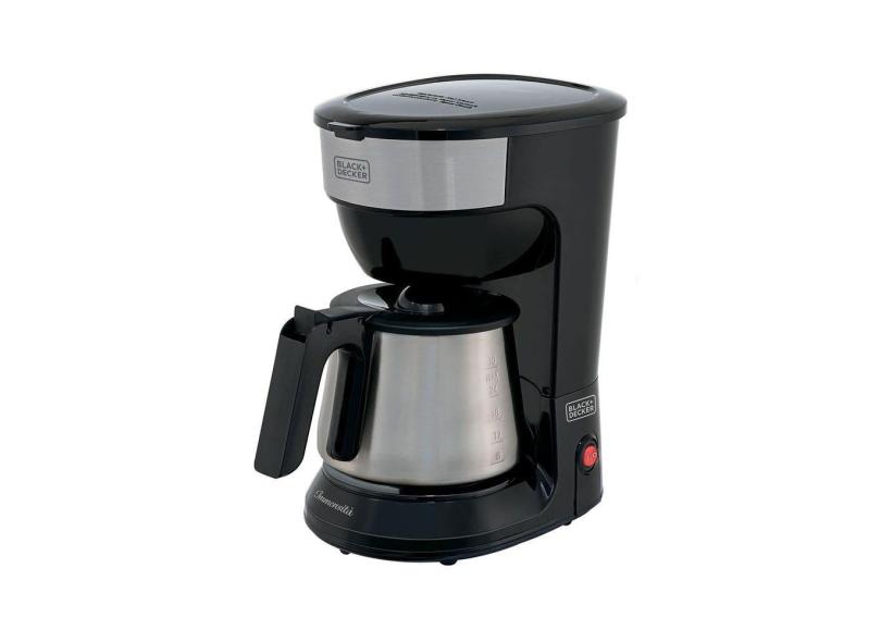 Cafeteira Elétrica Em Inox 38 Xícaras Immensita Black+Decker 110v