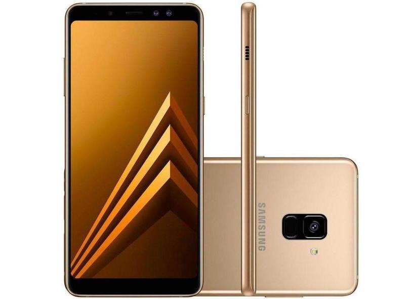 Smartphone Samsung Galaxy A8 Usado 64GB 16.0 + 8.0 MP 2 Chips Android 7.1 (Nougat) 4G Wi-Fi