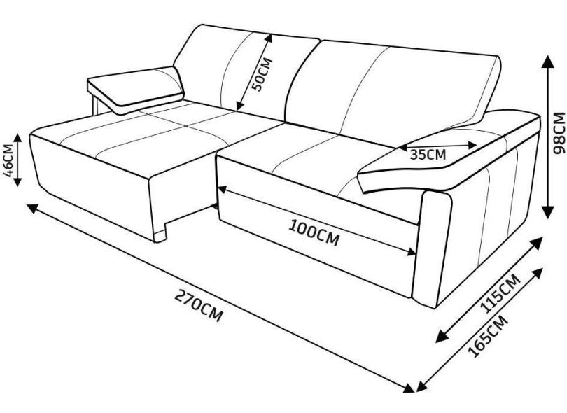 Sofá 4 lugares Retrátil Reclinável Couro Loide Gran Belo