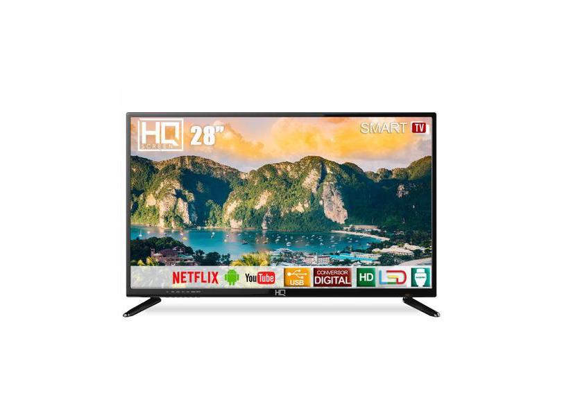 Smart TV TV LED 28 " HQ HQSTV28NY 2 HDMI