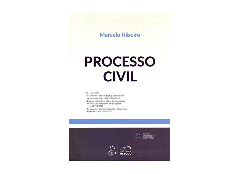 Processo Civil - Marcelo Ribeiro - 9788530969806