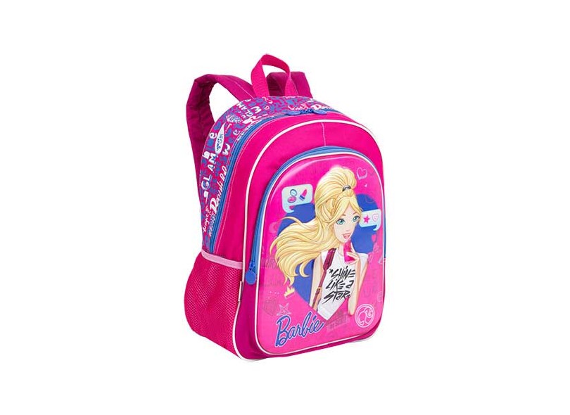 Mochila Escolar E-BLUE Barbie 17X G 64750