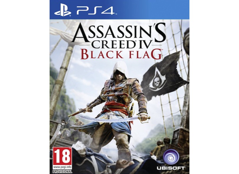 Jogo Assassin's Creed IV: Black Flag PS4 Ubisoft com o Melhor Preço é no  Zoom