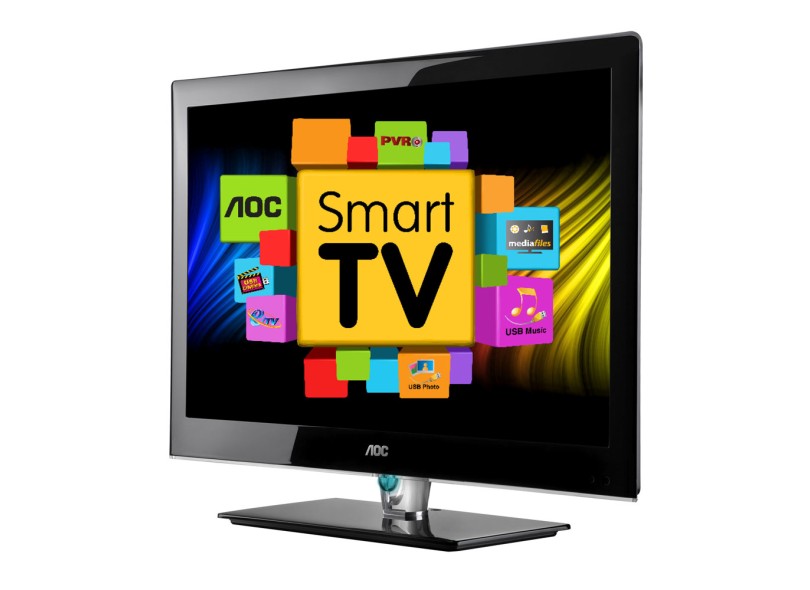 TV LED AOC 46" Full HD 4 HDMI Conversor Digital Integrado LE46H158I