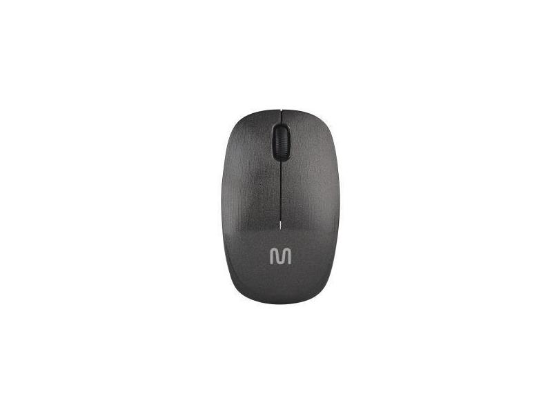 Mouse Sem Fio Standard Conexão Usb 1200dpi 3 Botões Design Ergonômico-