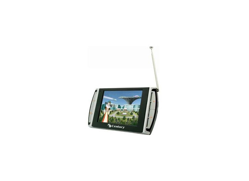 TV Portátil Century 3.5" LCD, Receptor de TV Digital