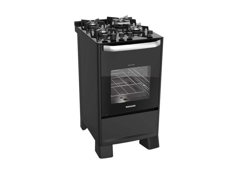 Fogão de Piso Best Grill mesa de vidro 4 queimadores FGV407PT1 - Sugga
