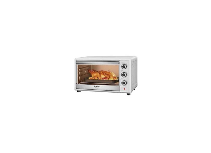 Forno Elétrico Mondial Line Family II FR-42-W com 42 Litros – Branco/Inox