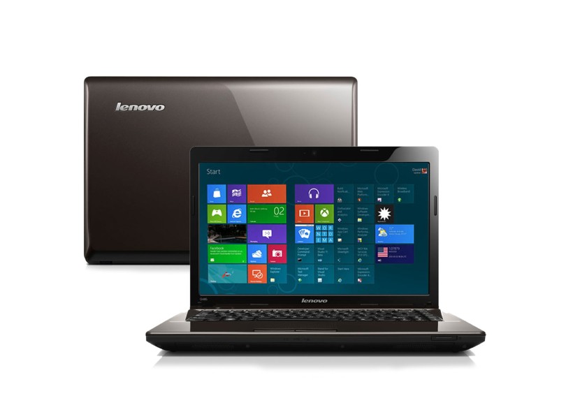 Notebook Lenovo AMD Dual Core C-60 4 GB 500 GB LED 14" Windows 8