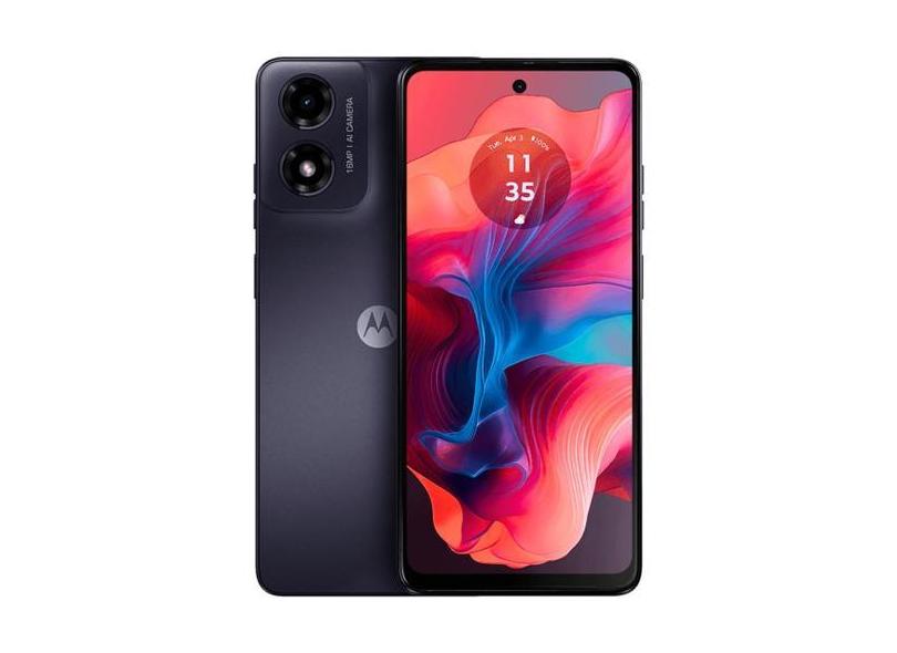 Smartphone G04 128GB  8GB ram câmera Vision AI 16MPx tela 90Hz HD Prem