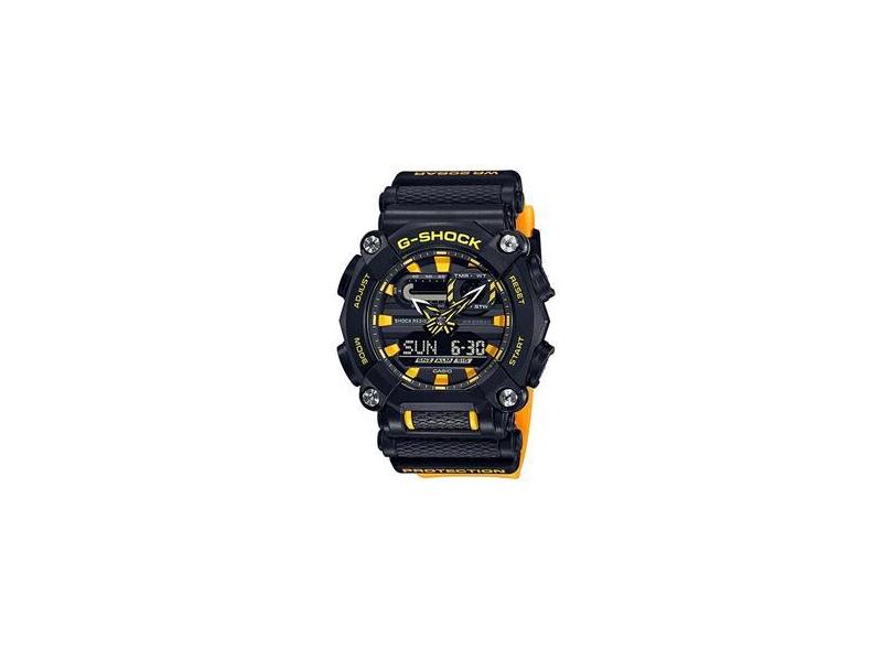 Relógio Casio G-Shock Masculino Anadigi GA-900A-1A9DR com o Melhor ...