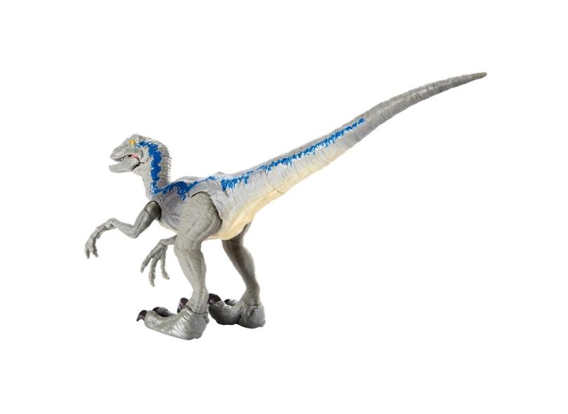Figura Jurassic World Dino Rivals Velociraptor Blue Gcr54 em Promoção é ...
