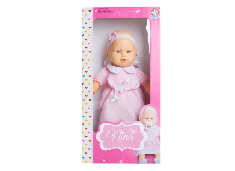 Boneca Bebê Nina Estrela