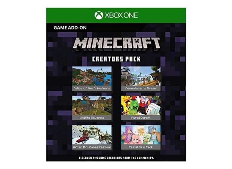 Jogo Minecraft Xbox One Microsoft em Promoção é no Bondfaro