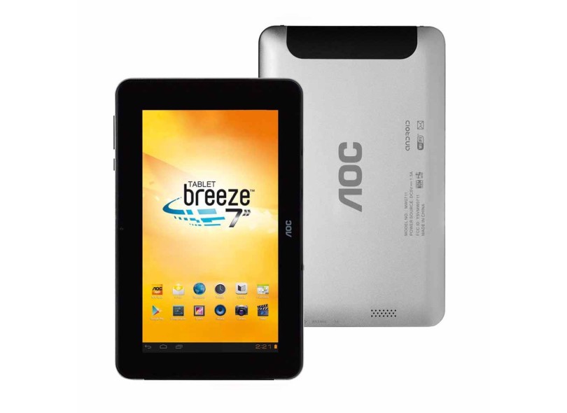 Tablet AOC Breeze 8 GB TFT 7" Android 4.0 (Ice Cream Sandwich) MW0711BR