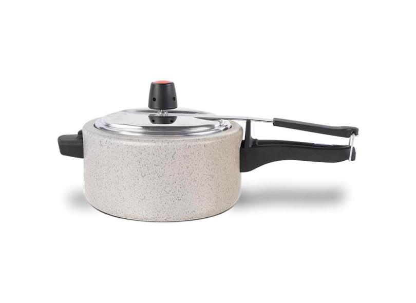 Panela De Pressão 3 Litros Cerâmica Antiaderente Vapt Brinox