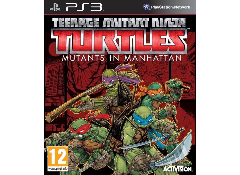 Jogo Teenage Mutant Ninja Turtles: Mutants in Manhattan PlayStation 3 Activision