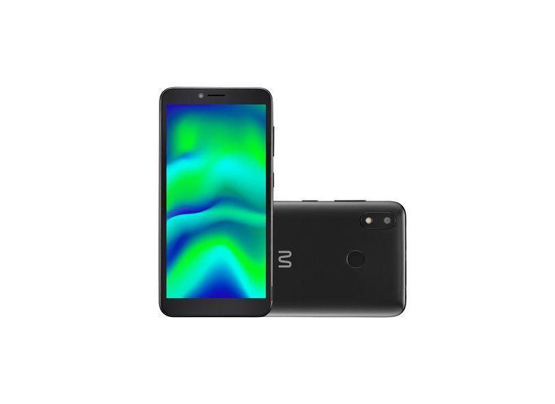 Smartphone Multilaser F Pro 2 4G 32GB Wi-Fi 5.5 pol. Dual Chip 1GB RAM - 8 MP + 5MP Android 11Quad Core Preto - P9152OUT [Reembalado] P9152OUT