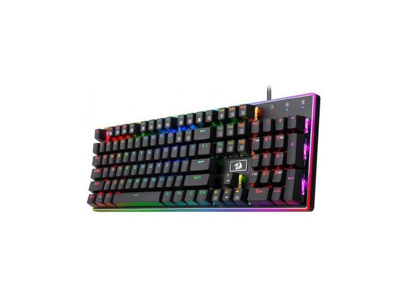 Teclado Redragon K595RGB Ratri Black Switch Usa