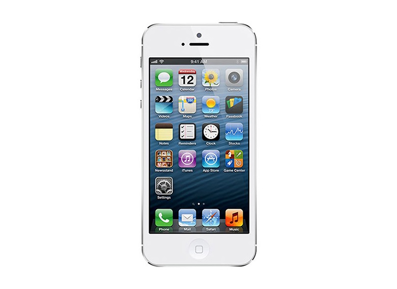 Smartphone Apple iPhone 5 64GB Câmera 8,0 MP Desbloqueado iOS 6 3G