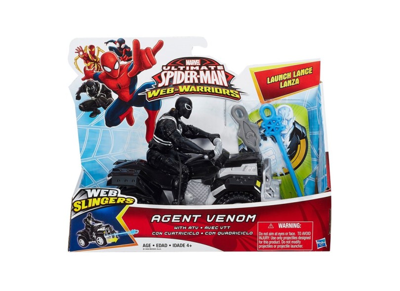 Boneco Venom Ultimate Spider-Man Web Warriors B0569 - Hasbro