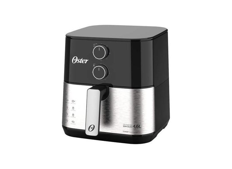 Fritadeira Eletrica INOX Compact sem óleo 4,6 Litros 1500W OFRT520 127