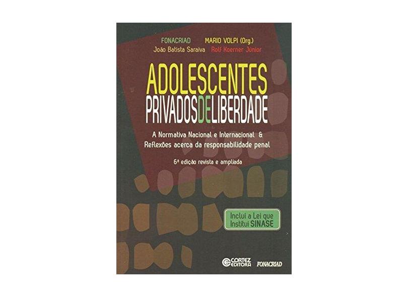 Adolescentes Privados de Liberdade. A Normativa Nacional e Internacional & Reflexões Acerca da Responsabilidade Penal - Capa Comum - 9788524922138