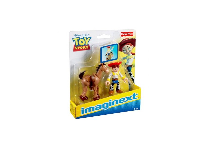 Boneco Jessie Bala no Alvo Imaginext Toy Story X7637 - Mattel