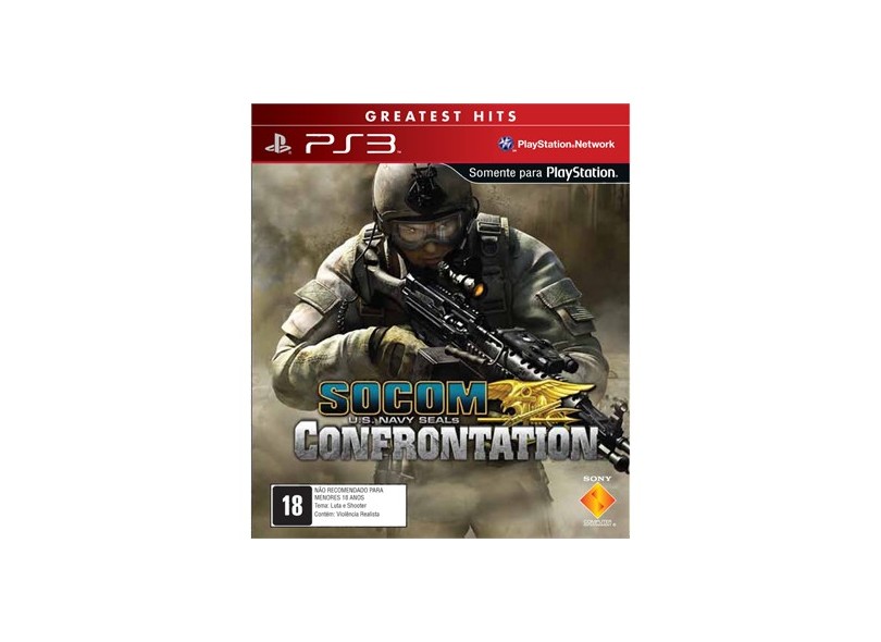 Jogo Ps3 Socom Confrontation Original Playstation