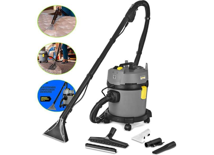 Aspirador e Extrator para Sólidos e Líquidos 1600w Puzzi 4/15 Classic karcher