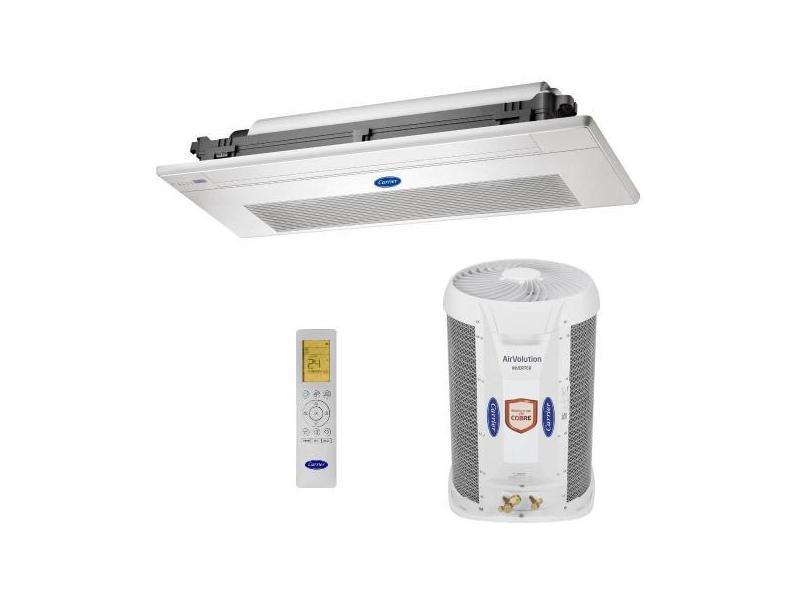 Ar Condicionado Split Cassette Carrier 1 Via Inverter 12.000 BTU/h Que