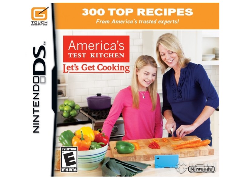 Jogo America´s Test Kitchen Let´s Get Cooking Nintendo NDS