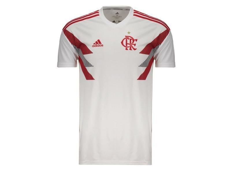 Camisa Treino Flamengo 2018/19 Adidas