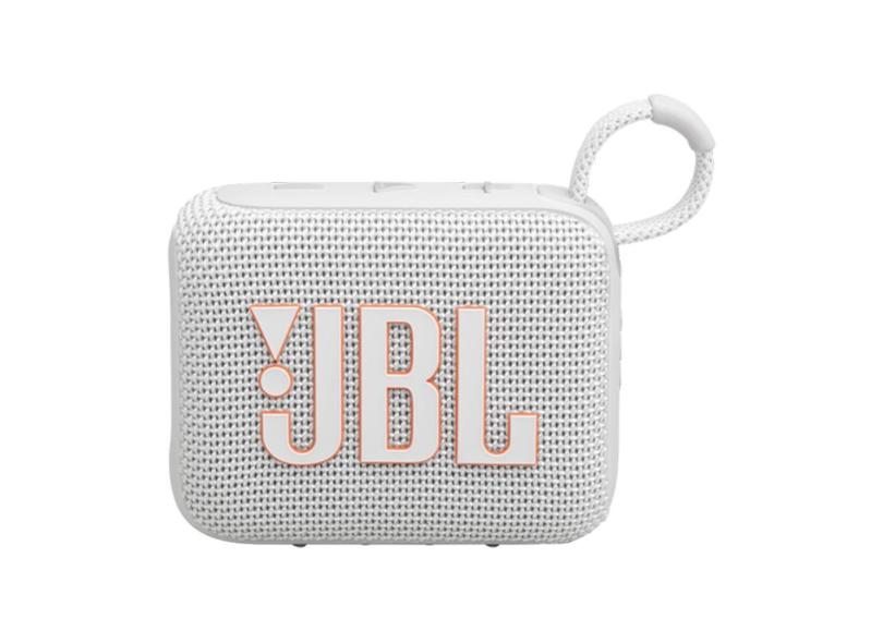 Caixa De Som Portátil Jbl Go 4 Com Bluetooth Branco