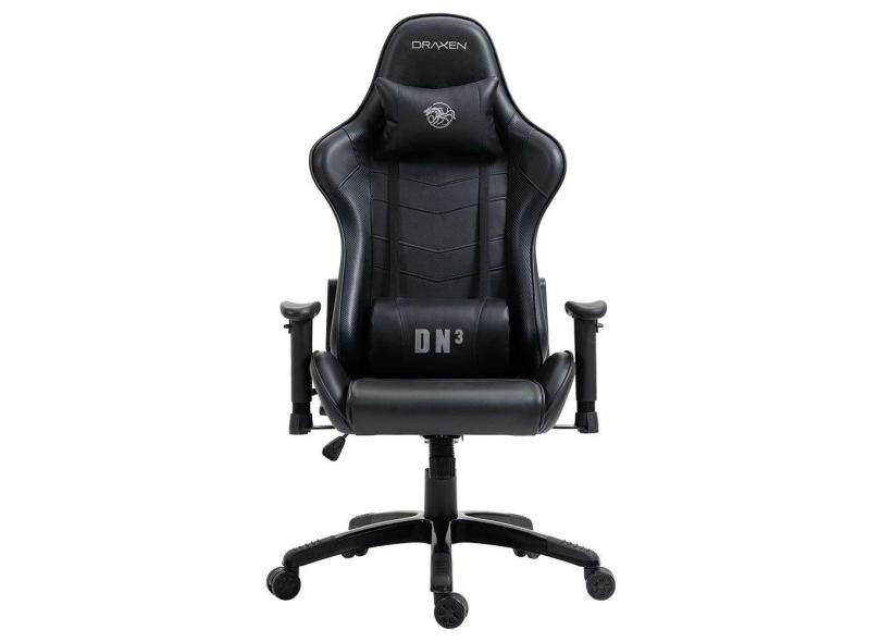 Cadeira Gamer DN3 Giratoria Preto - DRAXEN