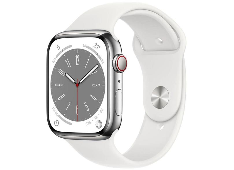 Smartwatch Apple Watch Series 8 4G 45,0 mm em Promoção é no Buscapé