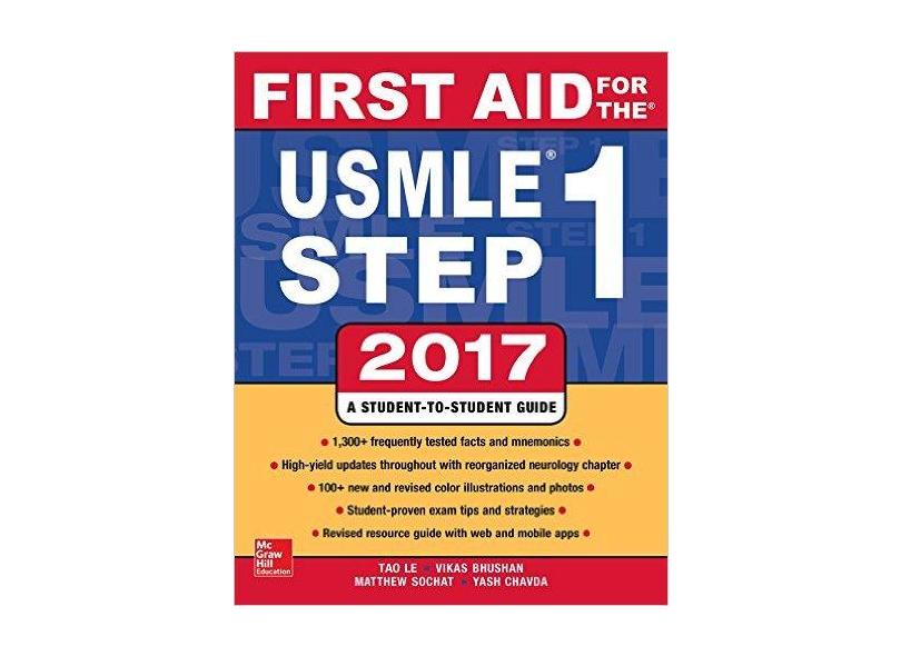 FIRST AID FOR THE USMLE STEP 1 2017 - Le - 9781259837630 com o Melhor Preço  é no Zoom