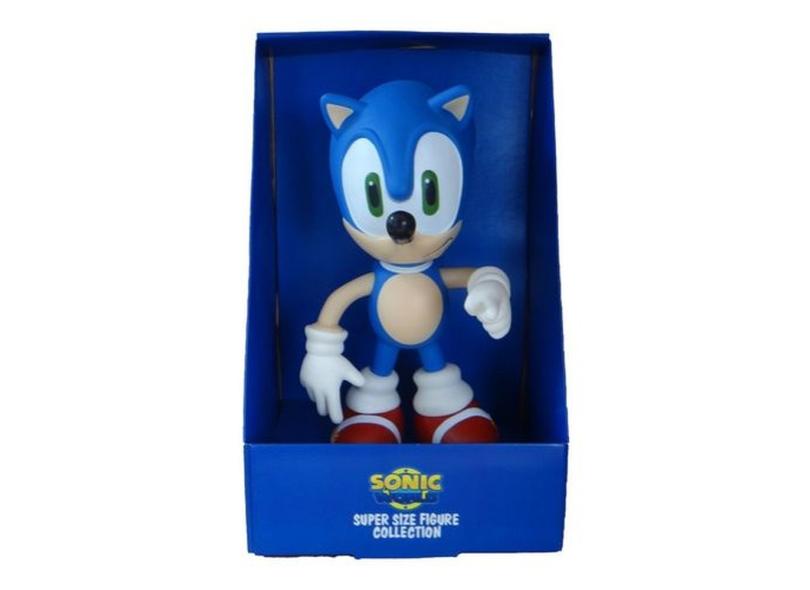 Boneco Sonic The Hedgehog Grande Original Sega 25cm em Promoção é