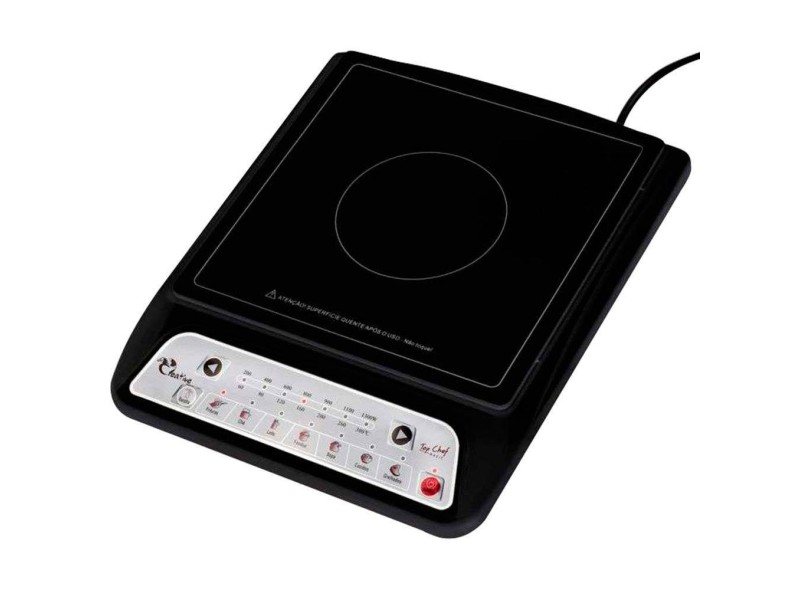 Fogão de Mesa Creative Top Chef 1 Boca Acendimento Superautomático Top Chef Basic