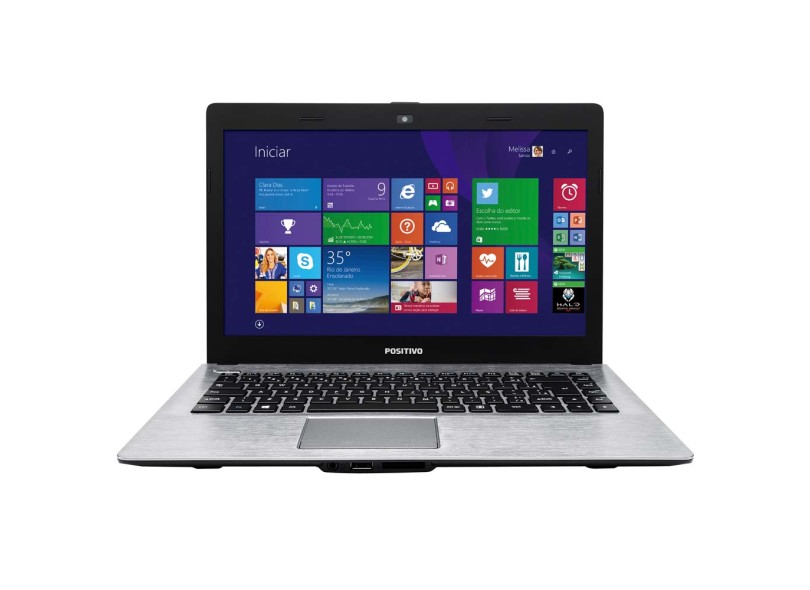 Notebook Positivo Stilo Intel Celeron N2806 2 GB de RAM HD 320 GB LED 14 " Windows 8.1 XR3000