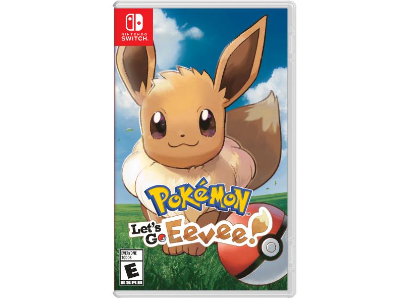 Jogo Pokémon Let's Go, Eevee! Nintendo Nintendo Switch em Promoção é no  Bondfaro