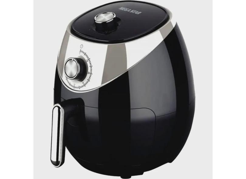 Fritadeira Elétrica Sem Óleo Mega Star Har260 4 Litros 220V 50 60Hz