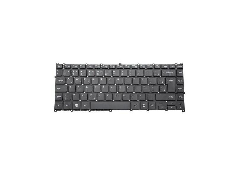 Teclado para Notebook bringIT compatível com Samsung Essentials NP300E