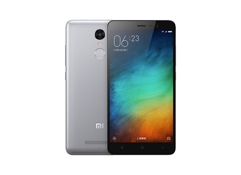 Smartphone Xiaomi Redmi 3 Note 32GB 2 Chips Android 6.0 (Marshmallow) 3G 4G Wi-Fi