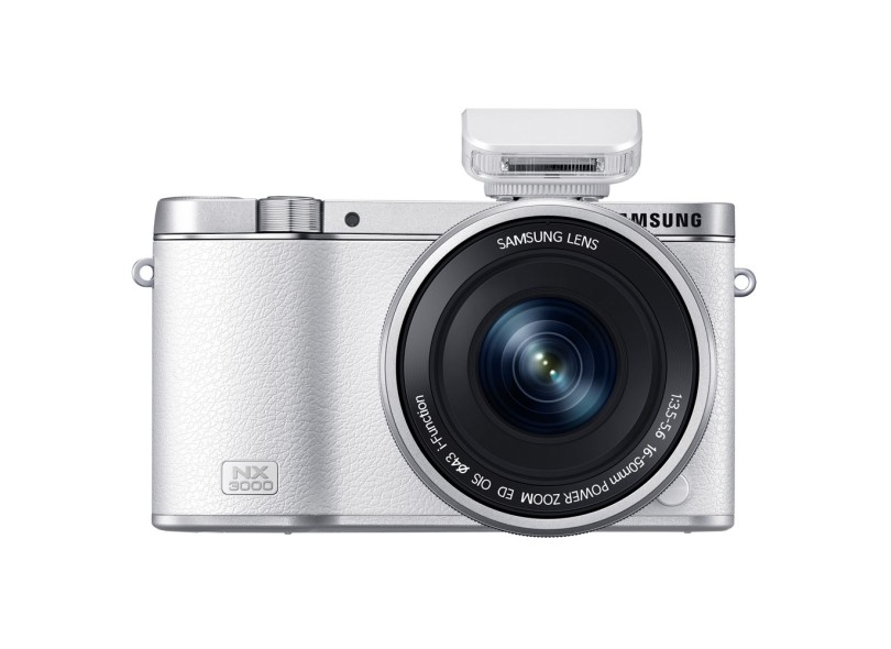 Câmera Digital Samsung Smart Series 20,3 MP Full HD NX3000