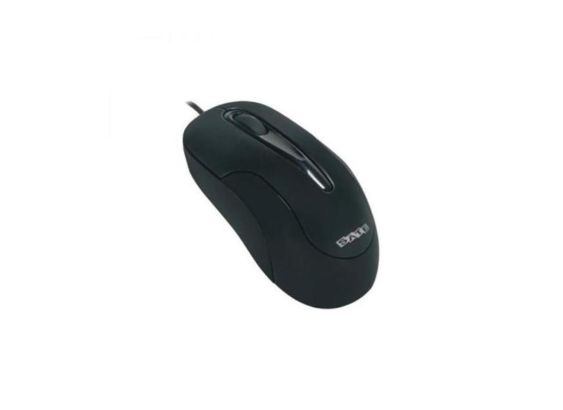 Mouse Sate A-34 Optico USB Preto - Satellite