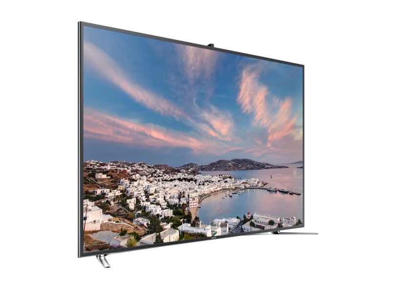 TV LED 55" Smart TV Samsung Série 9 3D 4K 4 HDMI Conversor Digital Integrado UN55F9000