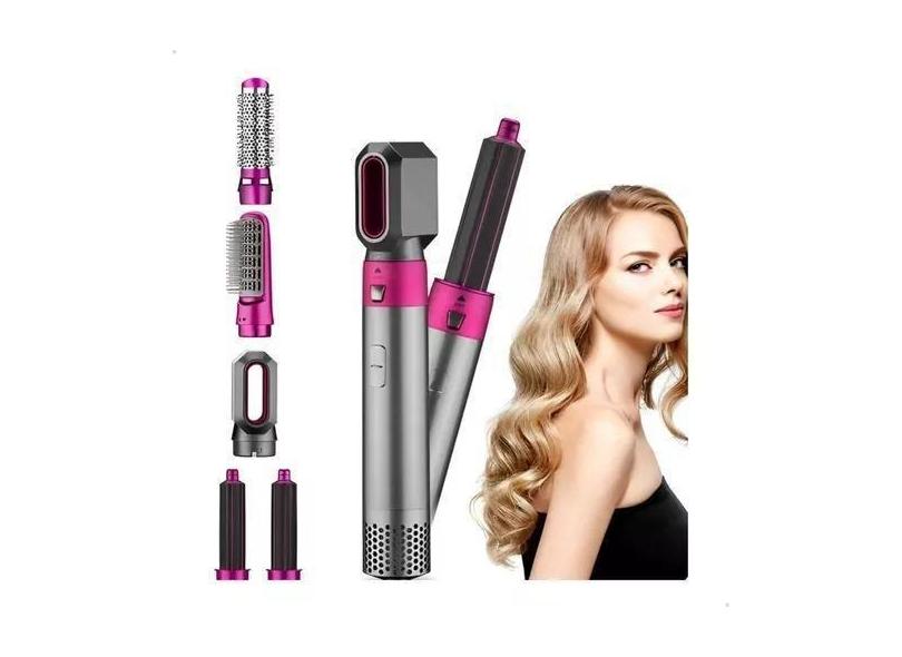 Escova Secadora 5 Funções Multiuso - Kit 5 Em 1 - Melhor Preço