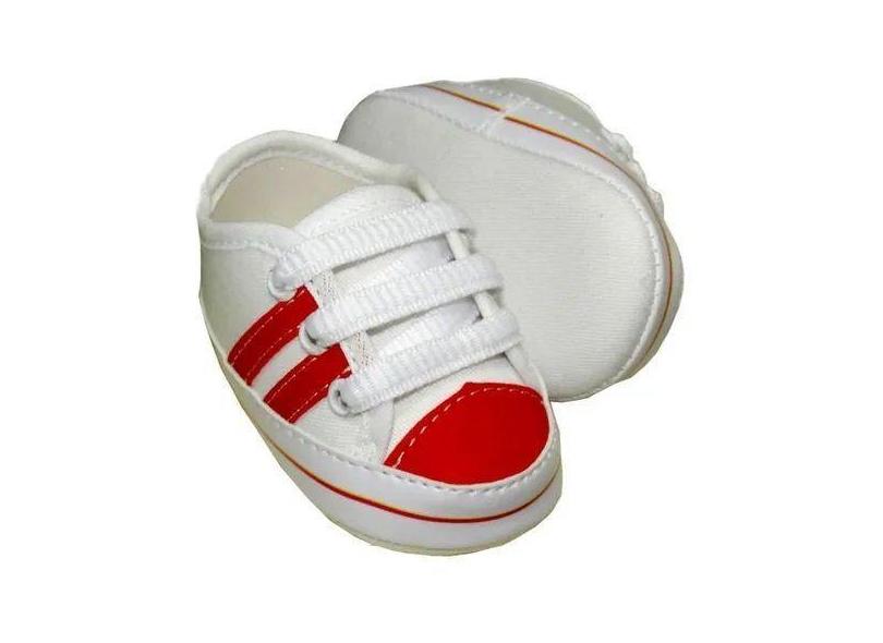 Tenis Infantil Amigo Secreto Surpreenda Natal - Baby Soffete, Vermelho